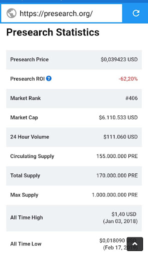 Earning Browser - Cryptocurrency