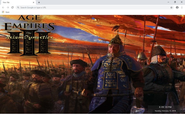 Age Of Empires 3 New Tab