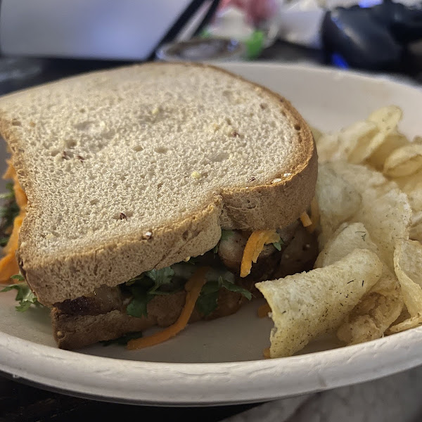 Gluten Free Grilled Chicken Bahn Mi