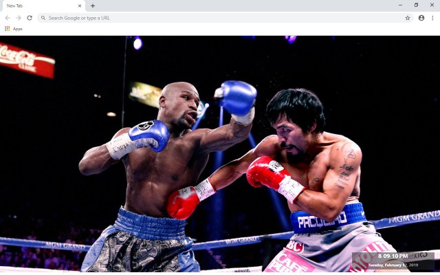 Boxing New Tab & Wallpapers Collection