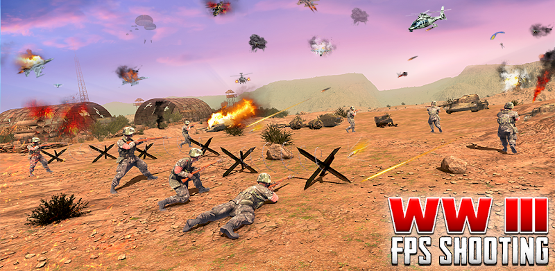 World War 3 Day Battle - WW3 Shooting Game