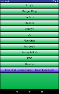 Whole 30 : Fast Food App(圖5)-速報App