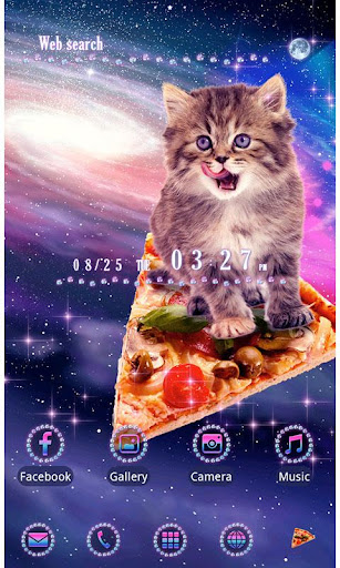 Funny Theme-Pizza Space Cat!- 1.0.0 Windows u7528 1