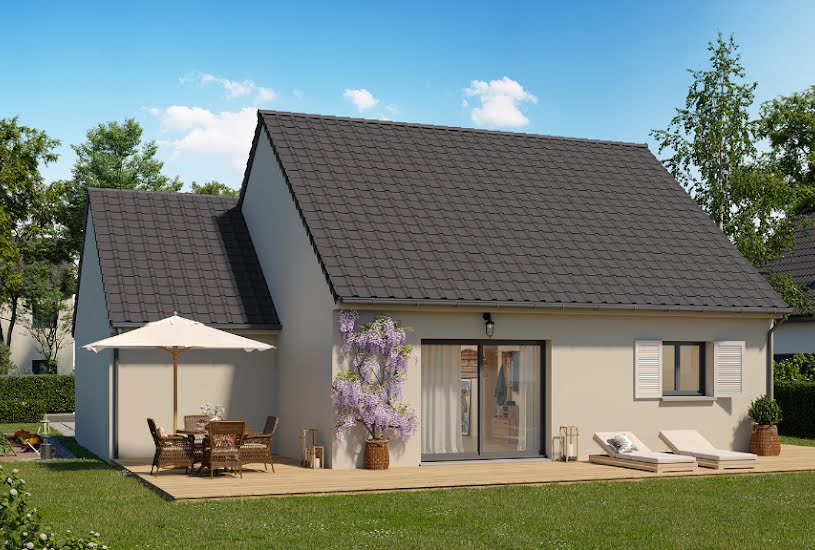  Vente Terrain + Maison - Terrain : 560m² - Maison : 71m² à Morgny-la-Pommeraye (76750) 