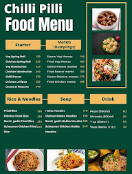 Chilli Pilli menu 1