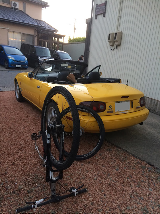 ロードスターの自転車・ユーノスロードスターに関するカスタム事例の投稿画像1枚目