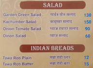 Ashirwad Palace menu 7