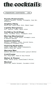 The Pump House menu 8