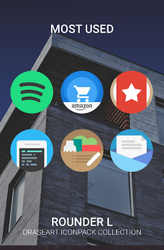 Rounder L iconpack