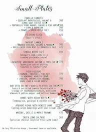 The Looney The Lover & The Poet menu 8