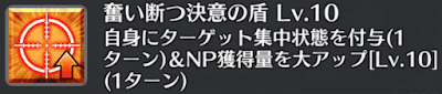 奮い断つ決意の盾