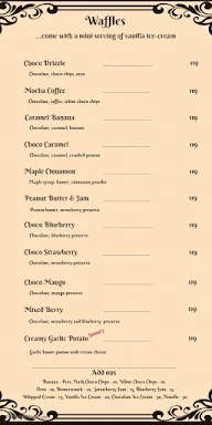 Choco Cheese menu 3