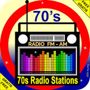 70s Radio Stations - Music of the 70s in English  Icon