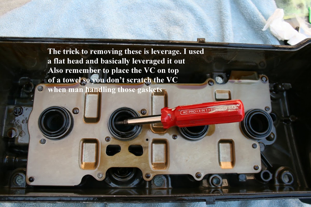 So with that being said, onto the gasket replacement.