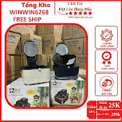 Nồi Chiên Không Dầu Camel Dung Tích 12L, Nồi Chiên Không Dầu Camel Thế Hệ Mới, 2 Màu Xanh Và Trắng Bảo Hành 1 Đổi 1