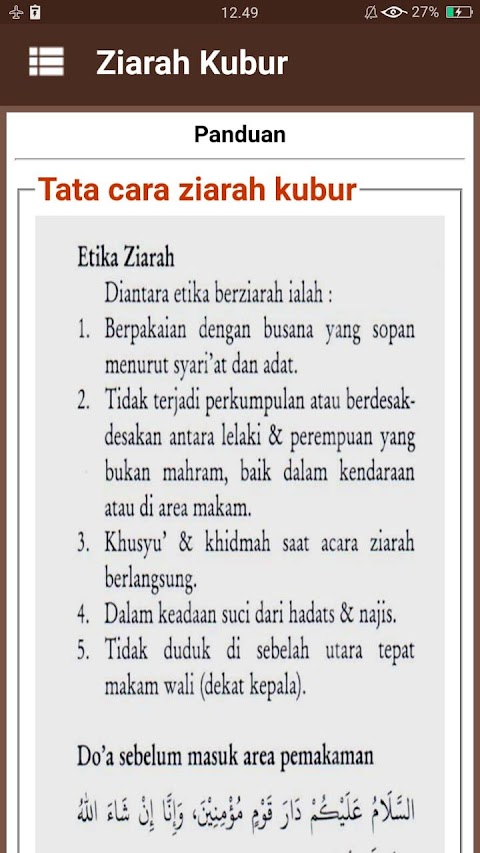 doa ziarah kubur apk