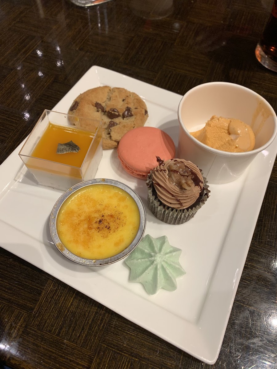 Gluten free desserts. We had to try them all