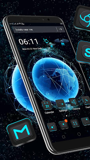 3D Technology Live Launcher Theme?