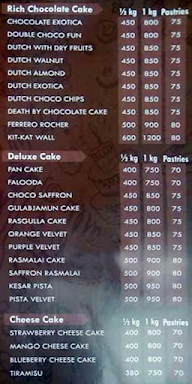 Occasion Cake Shop menu 3