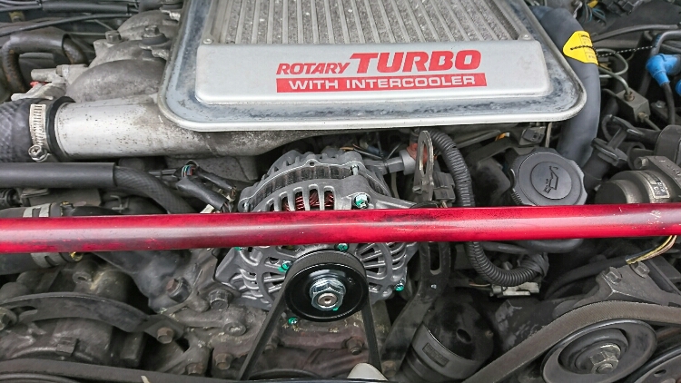 RX-7のオルタネーター・RX-7・FC3Cに関するカスタム事例の投稿画像1枚目