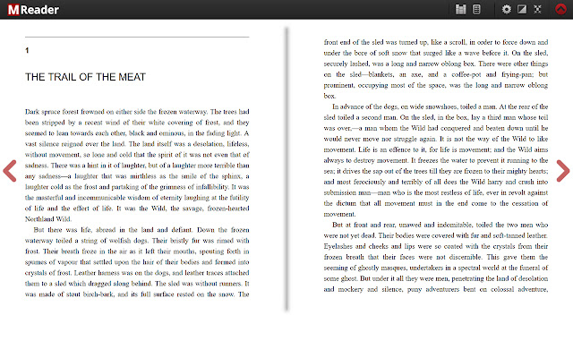 MobiPress eReader chrome extension