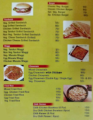 Peyala menu 2