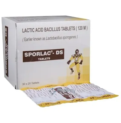 Sporlac Ds Tab - 20