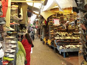 L'allée des chaussures