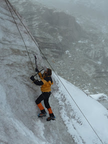 Entraînement au piolet traction