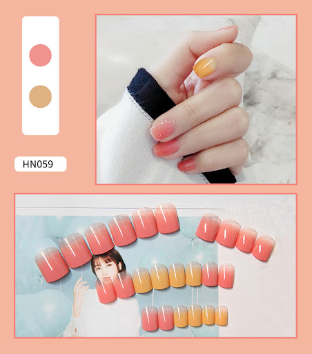 Title 31, Finished nail art fake nails, scrubbable and we...