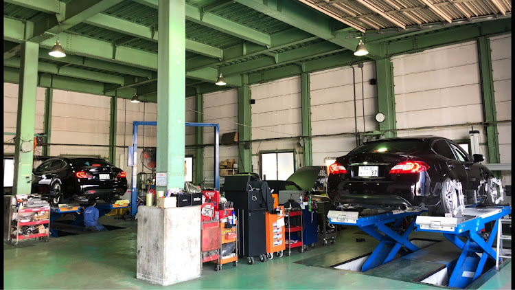 フーガのアライメント調整・KTSファクトリー・キャンバー調整・車庫入れ困難・センスブランドに関するカスタム事例の投稿画像4枚目