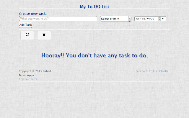 To do list chrome extension