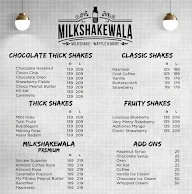 Milkshakewala menu 2