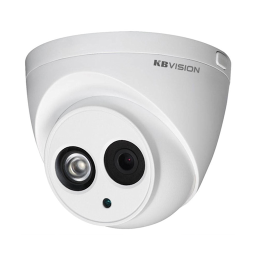 Thiết bị quan sát/Camera HDCVI bán cầu hồng ngoại 4MP KBVision KX-2K14CZA