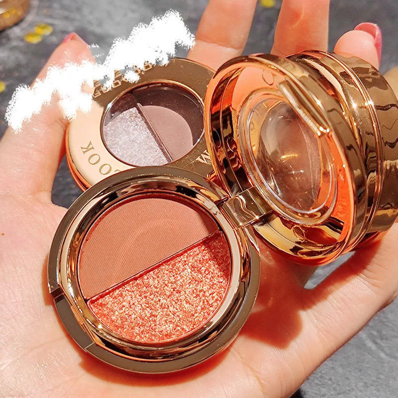 Title 3, Duo oogschaduw Pumpkin Earth Matte Gold. Veelzi...
