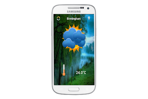 Android application Daily weather screenshort