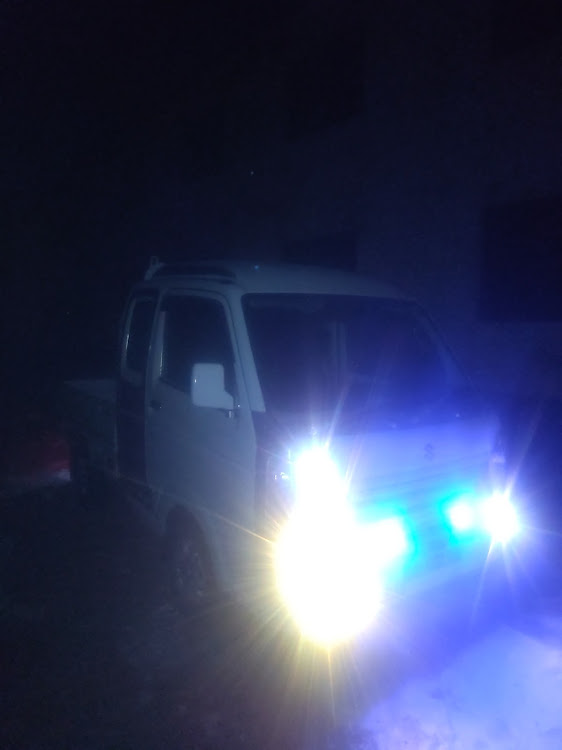 キャリイトラックのお風呂タイム！・出張・フェリー移動・フェリー乗船に関するカスタム事例の投稿画像1枚目