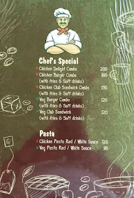 Ofcourse Bistro menu 1