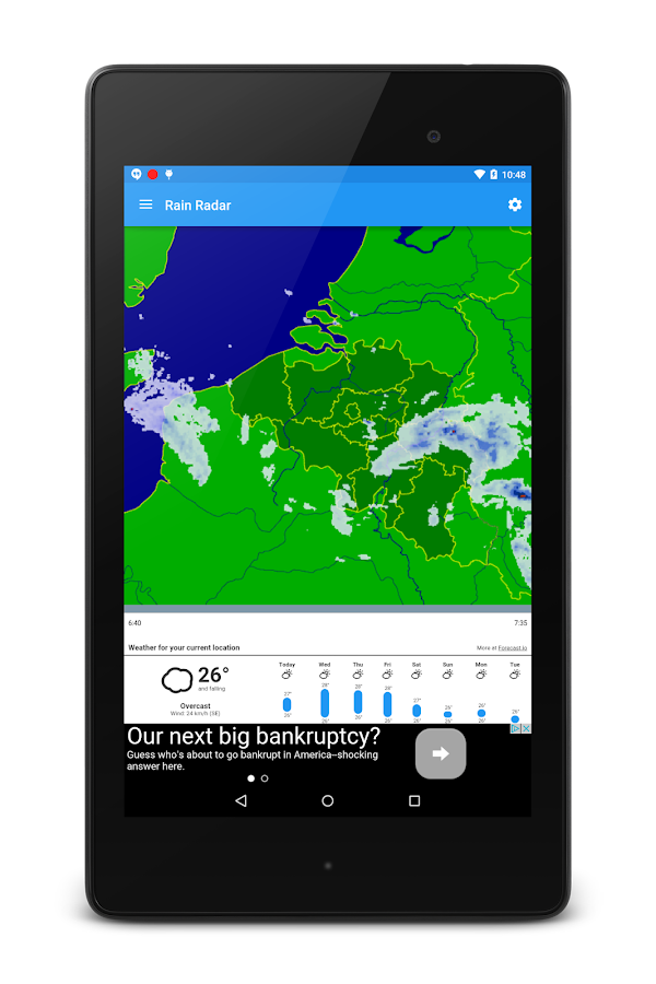 Rain Radar Android Apps on Google Play