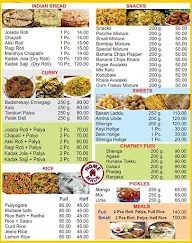 Uttara Karnataka Jolada Rotati & Chapati Store menu 1