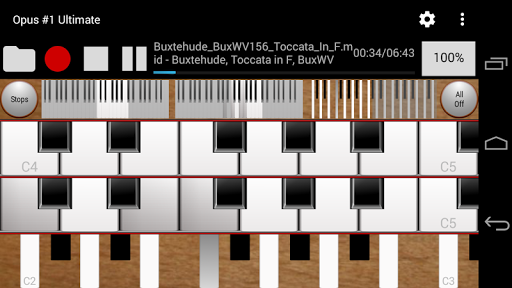 Opus 1 Ultimate-Organ Console