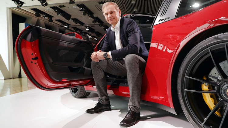 Porsche CEO Oliver Blume says Porsche and Apple traditionally co-operate closely and are "on the same wavelength."