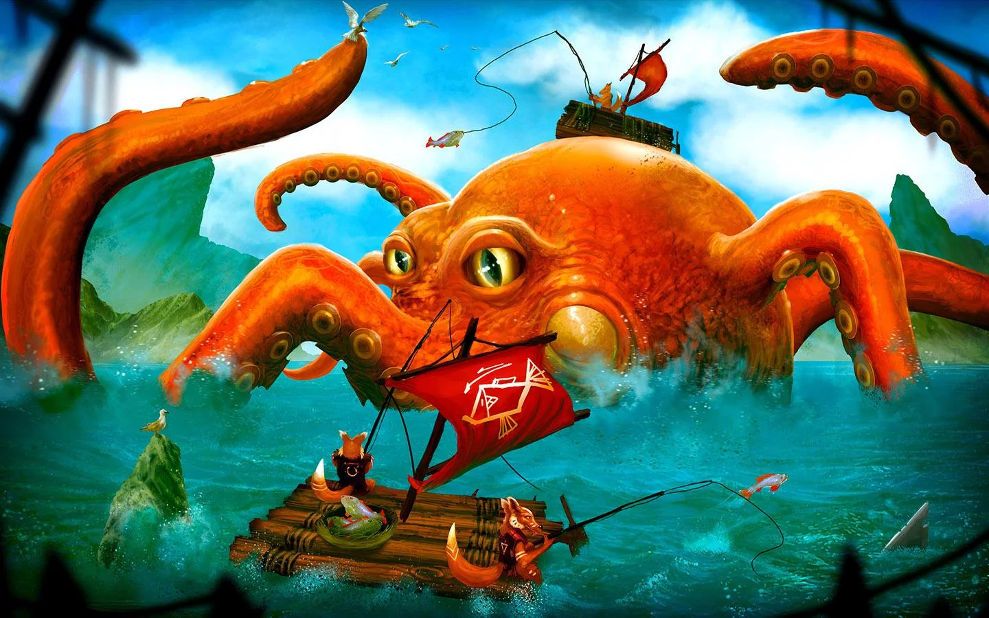    Fox Tales: Kids 'Book- tela  