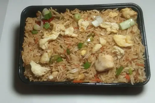 Scezuan Egg Chicken Fried Rice