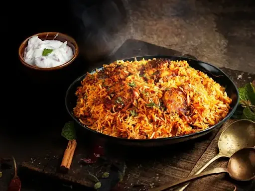 Chatpata Chicken Tikka Biryani [Boneless, Serves 1]