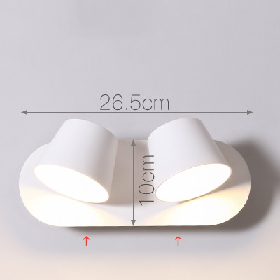 Title 1, Wall Lamp Bedside Bedroom Decoration with Remot...