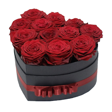 'Dozen Red Roses Box' from Flowers Lagos Offer