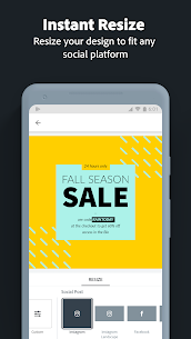 Adobe Spark Post Pro MOD APK 4.3.2 [Premium + Unlocked] 3