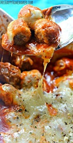 Meatball Parmesan Casserole was pinched from <a href="http://www.mrshappyhomemaker.com/meatball-parmesan-casserole/" target="_blank">www.mrshappyhomemaker.com.</a>