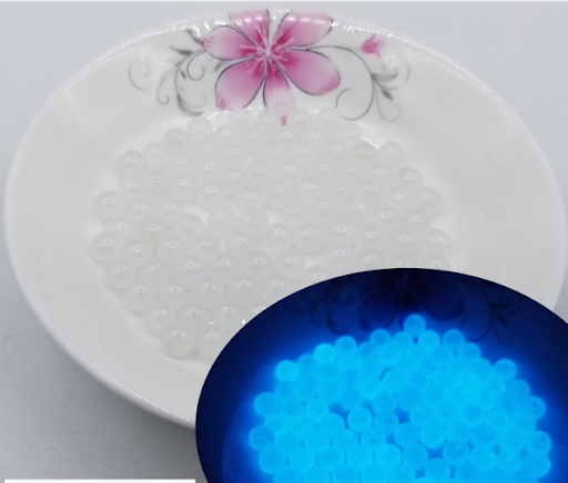 Title 2, 200 Pcs 6-12mm Glow In The Dark Acrylic Beads f...